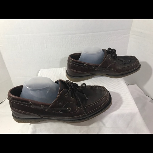 Sperry Mens Sz10.5  Loafers Leather#A131 - Picture 2 of 8